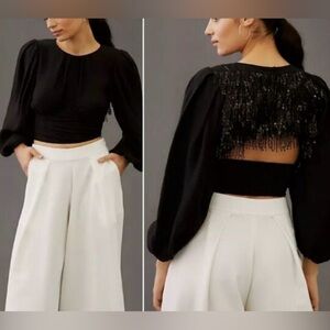 Current Air Sequin-Back Top from Anthropologie.